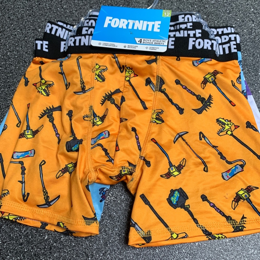 NWT boys fortnite underwear